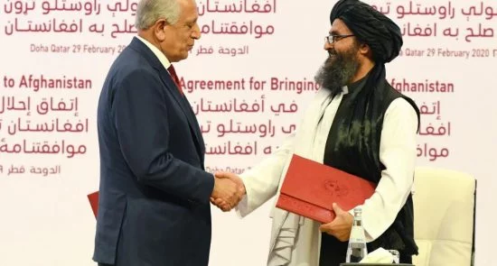 Taliban: The United States has not committed itself to the provisions of the Doha Agreement Taliban Afghanistan prepare for prisoner swap 550x295 - Taliban: The United States has not committed itself to the provisions of the Doha Agreement