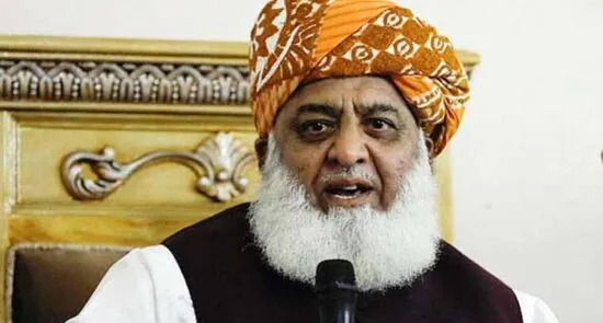 Jamiat Leader Calls for Nationwide Protests Against Government's Economic Policies maulana fazlur rehman 1 550x295 - Jamiat Leader Calls for Nationwide Protests Against Government's Economic Policies
