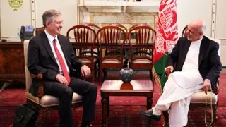 دیدار رئیس‌جمهور غنی با سکرترجنرال ایکو