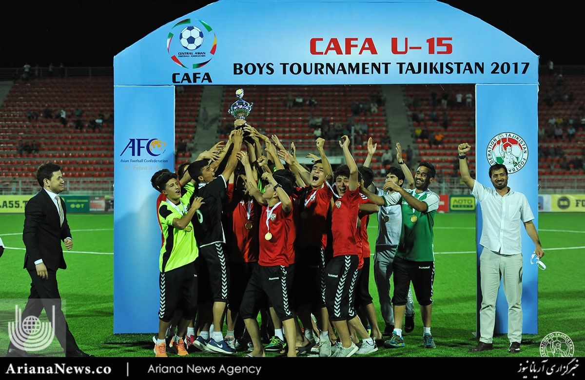 Afghanistan Win CAFA Championship(4)