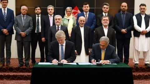 امضای موافقت‌نامۀ یک پروژه هزینه 18 ملیون یورویی در کابل