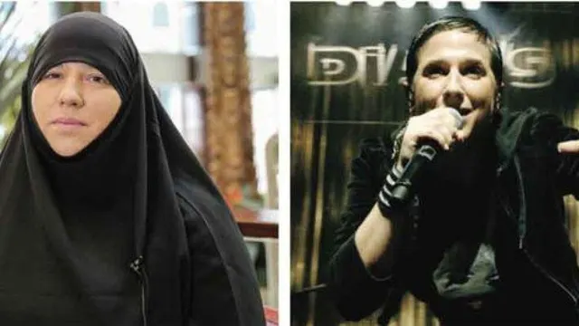 دگرگون شدن زنده گی خواننده زن عیسوی مشهور پس از مسلمان شدن