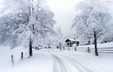 دنیای برفی در قاب تصویر