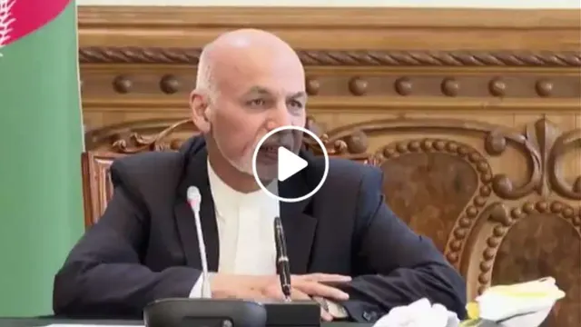 ویدیو/ اشرف غنی: شانه‌هایمان سُبک شد!