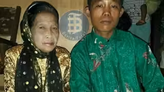 ازدواج عجیب یک نوجوان ۱۶ ساله با پیرزن 71 ساله + تصویر
