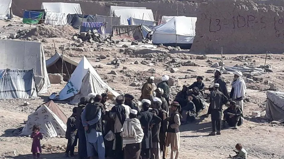 ۳.۱ میلیون افغان در شرایط بیجاشدگی داخلی زندگی می‌کنند
