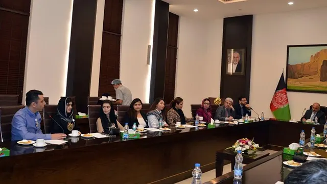 دیدار وزیر امور خارجه با مهاجرین افغان مقیم هند