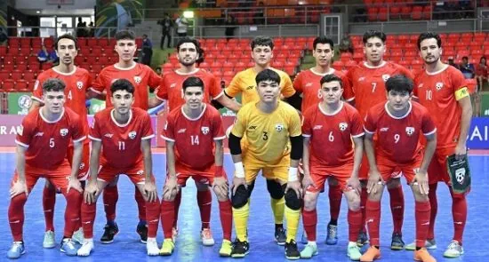 ​صعود خیره‌کننده تیم ملی فوتسال افغانستان در رنکینگ جهانی فیفا