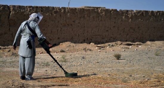 ماین پاکی در افغانستان
