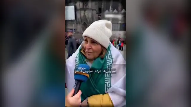 اظهارات جالب ایرانیان ساکن جرمنی در مورد جنگ با امریکا و اسراییل