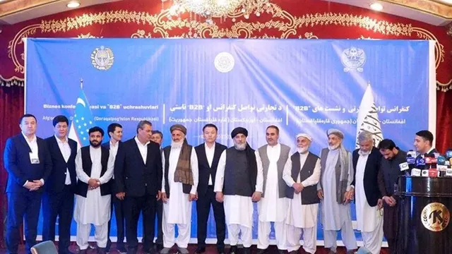 امضای ۱۴ توافقنامه تجاری میان افغانستان و اوزبیکستان در کنفرانس کابل