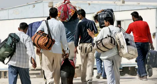 ​اخراج اجباری و بازداشت گسترده کارگران افغان و پاکستانی توسط دولت امارات