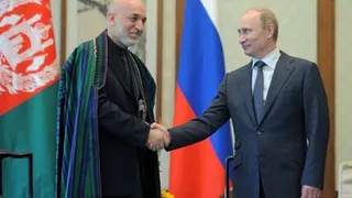 دیدار روسای جمهور افغانستان و روسیه