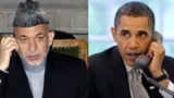 گفتگوی تلیفونی حامد کرزی و بارک اوباما